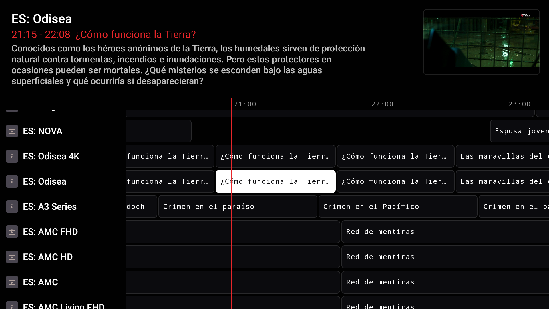Gu&iacute;a EPG